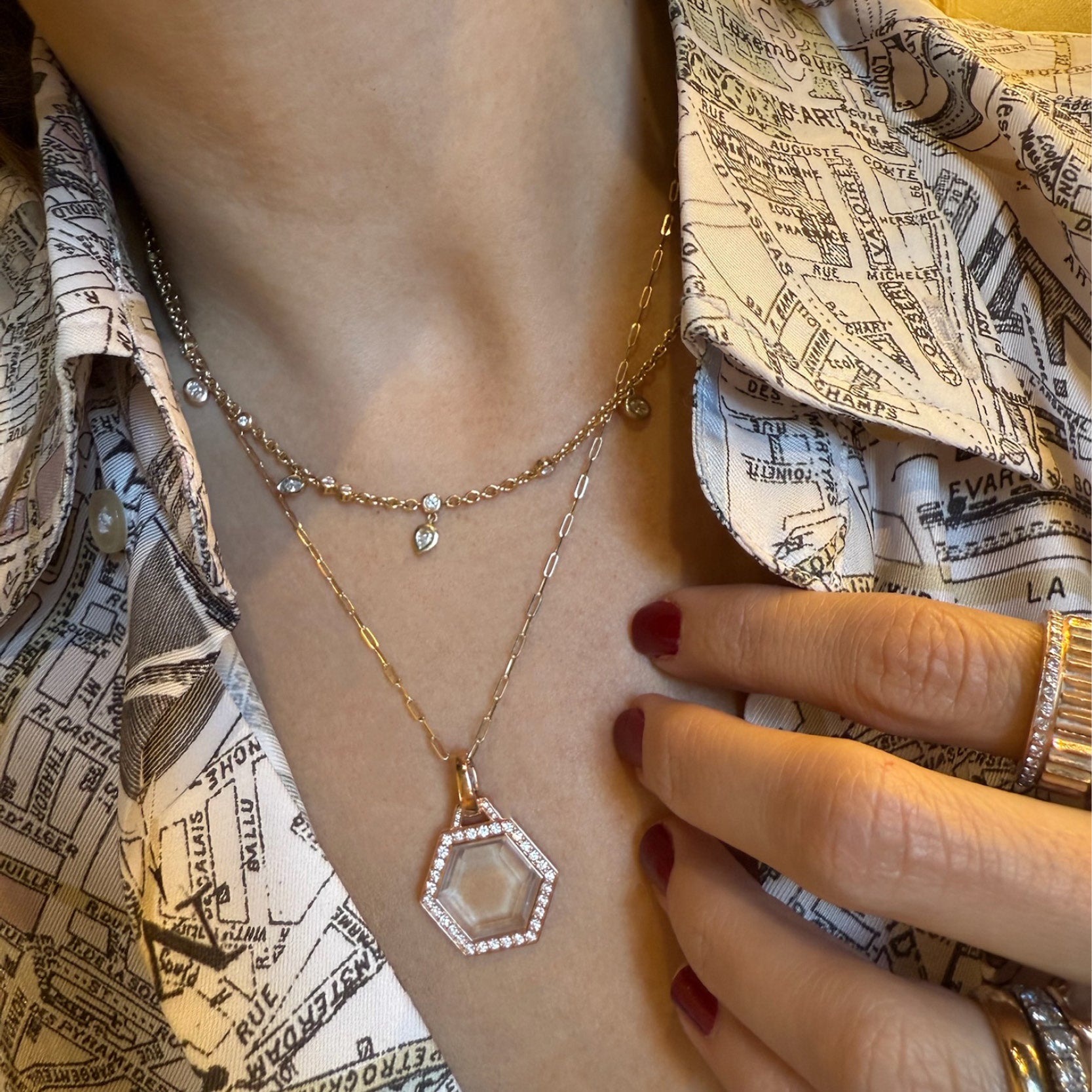 Mini Paper Clip Chain