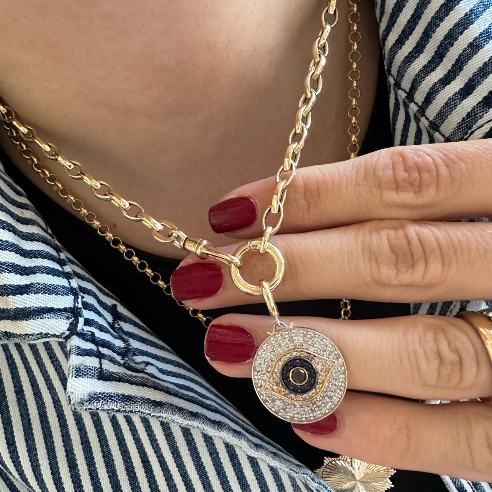 Enhanced Oval Rolo Chain