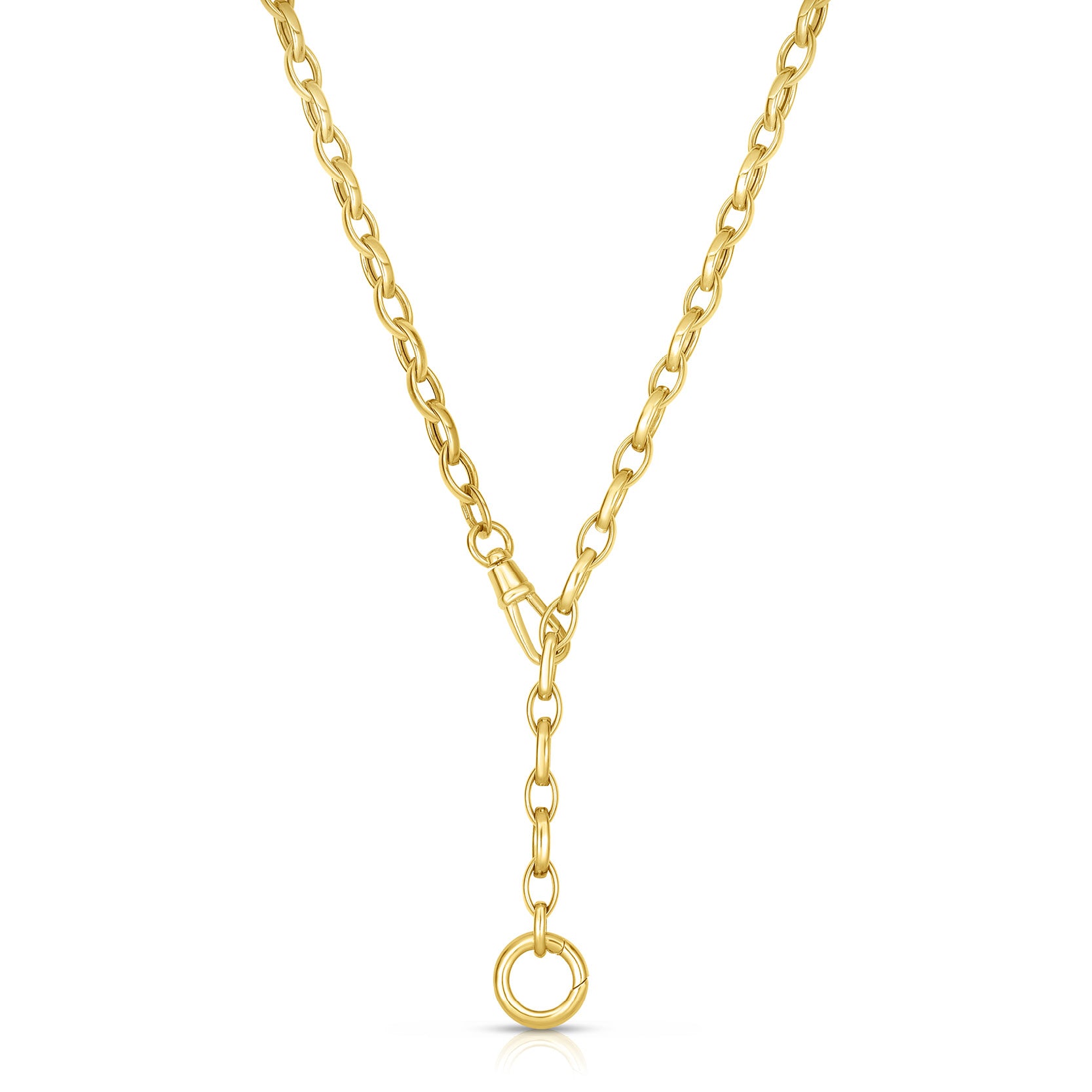 Enhanced Oval Rolo Chain