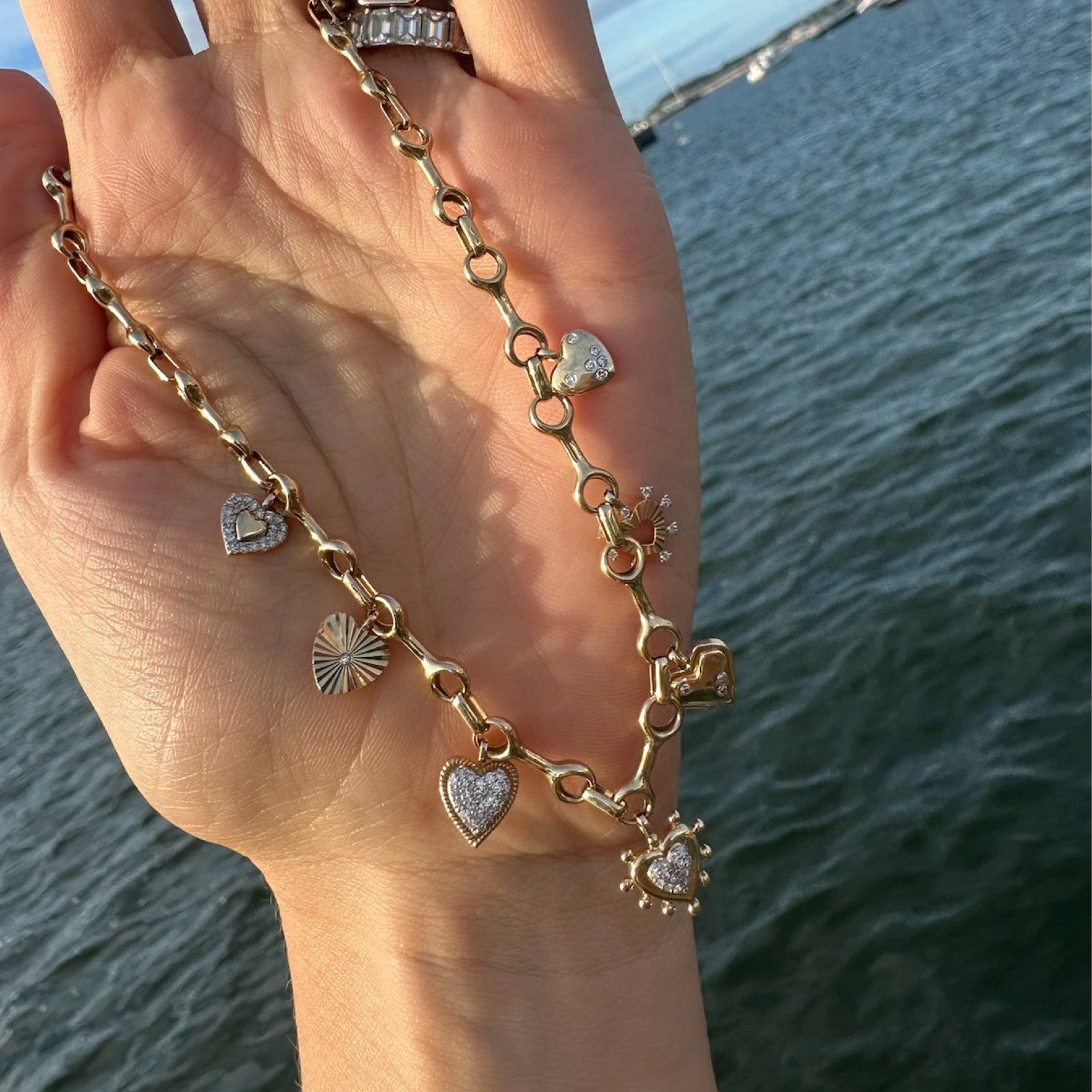 Multi Heart Necklace