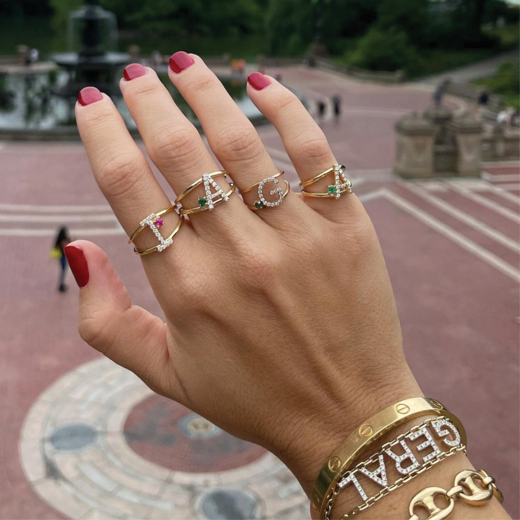 Intemporel Initial Ring