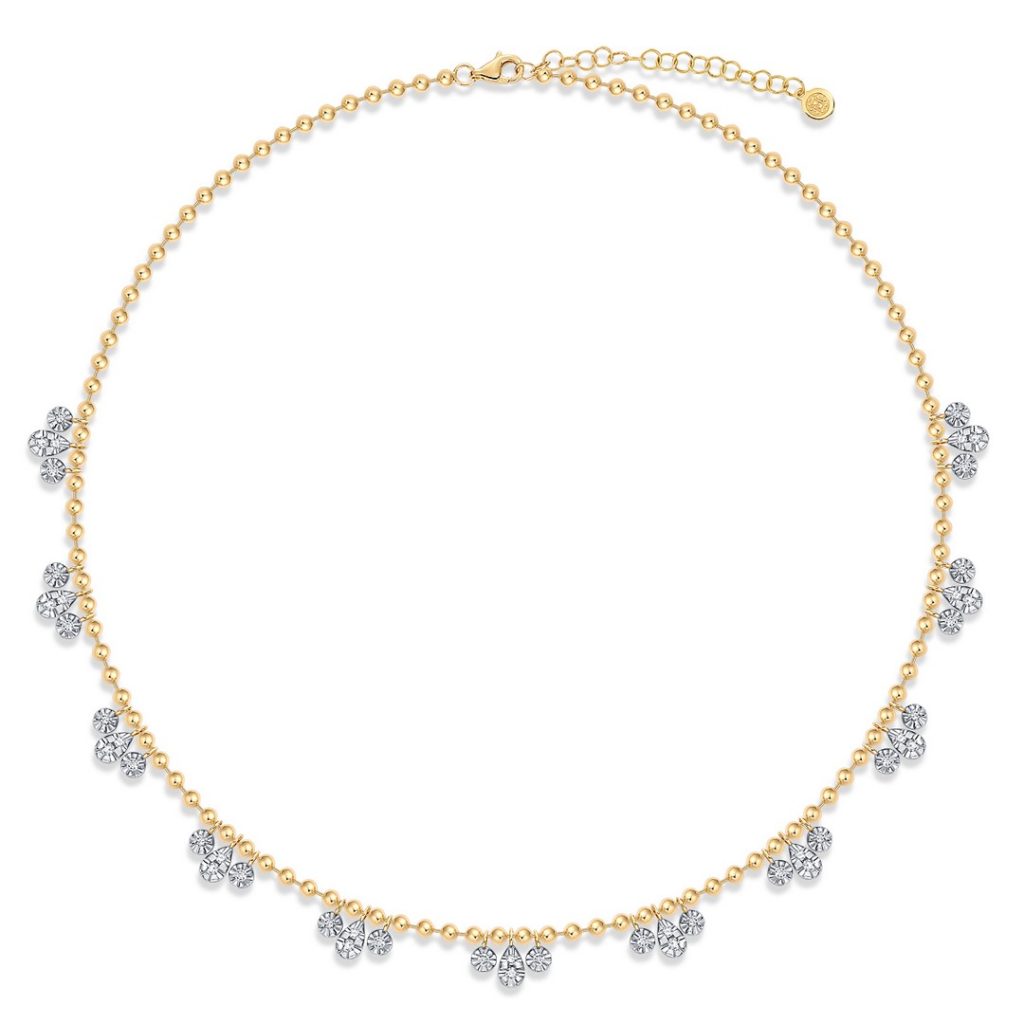 Multi 3-Stone Necklace