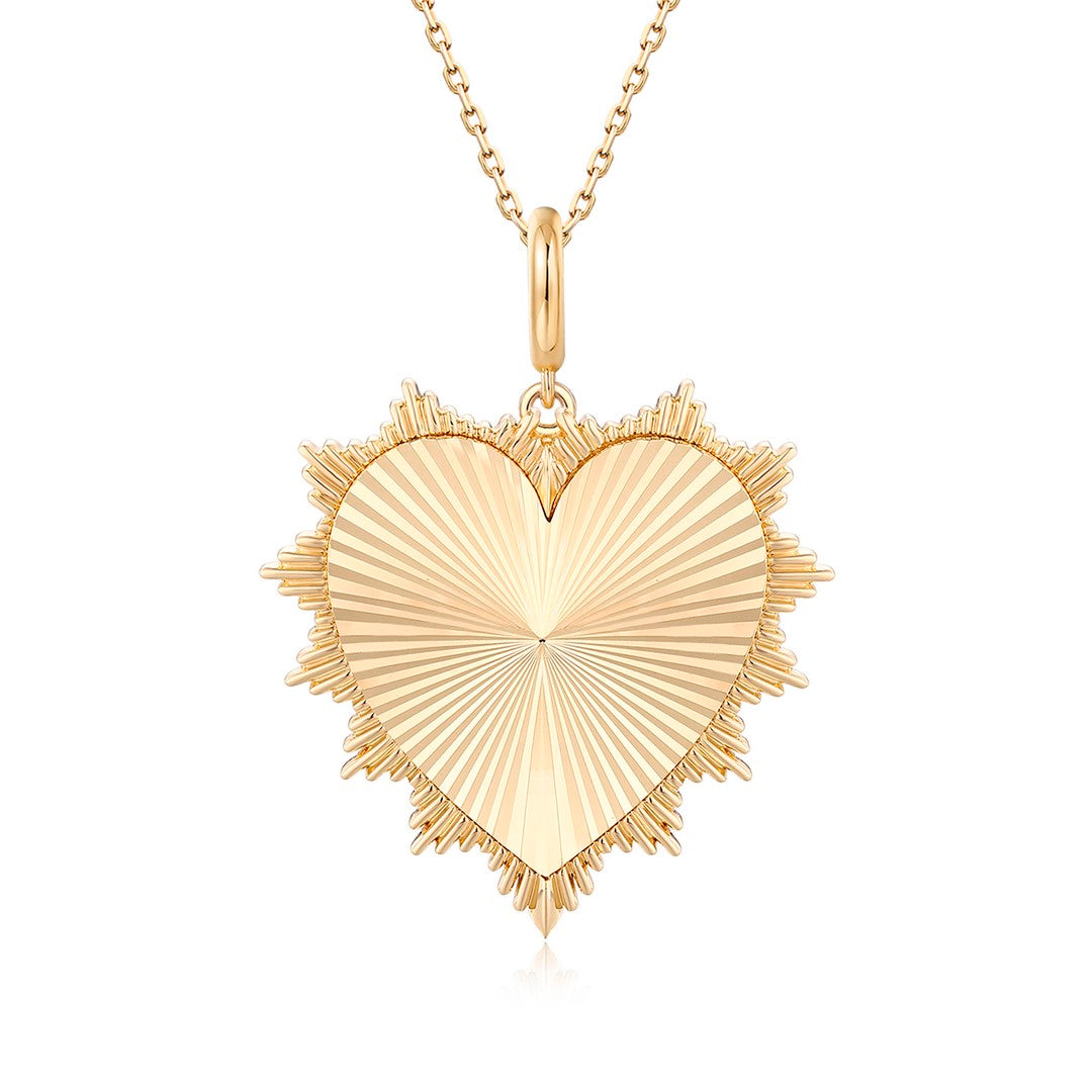 Radiant Heart Charm