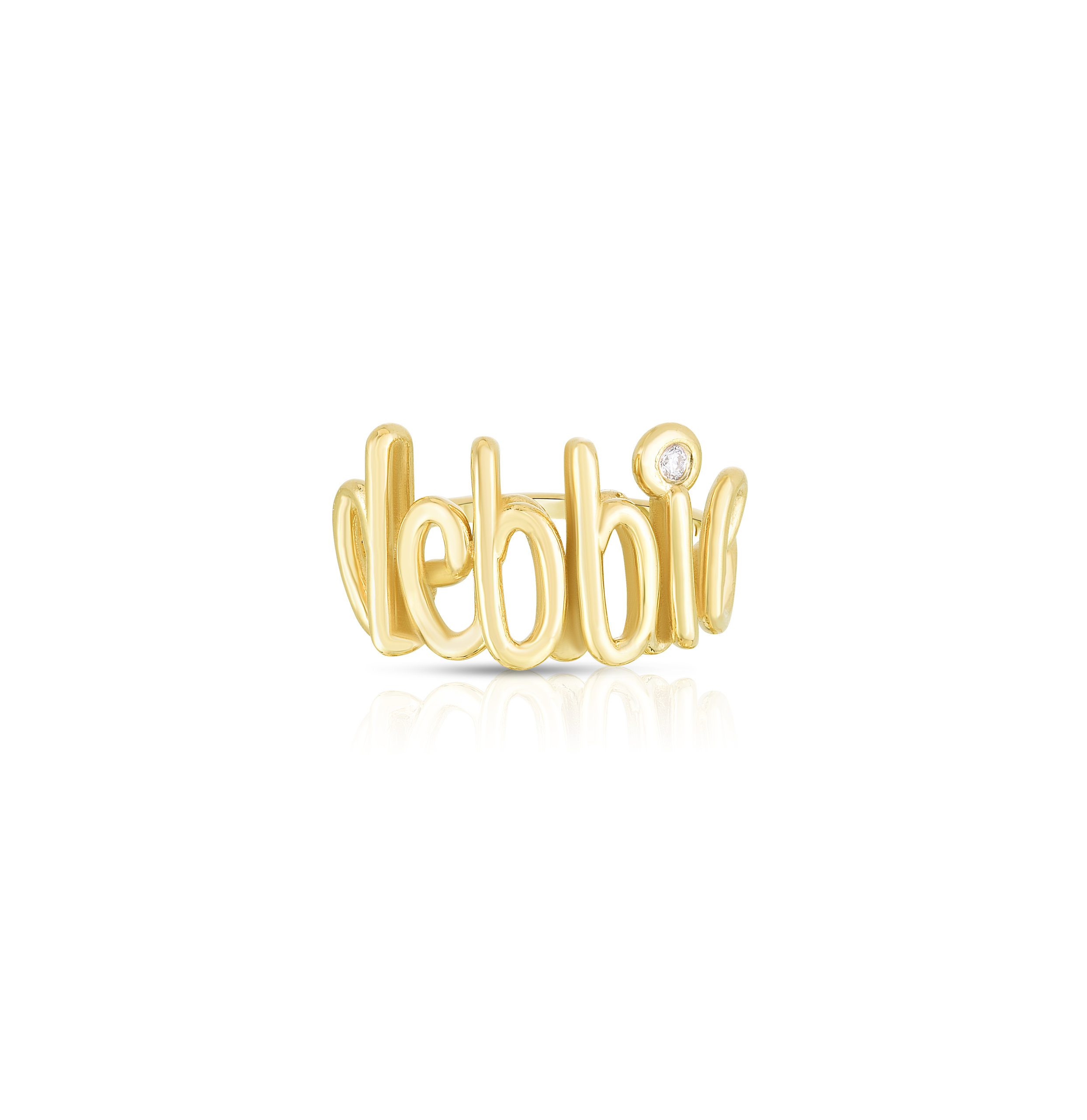 Intemporel Chunky Wire Name Ring